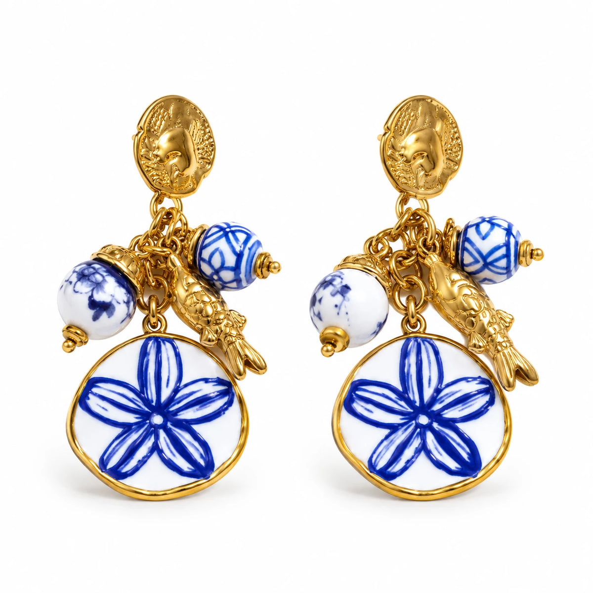 Aros Flora Cobalt
