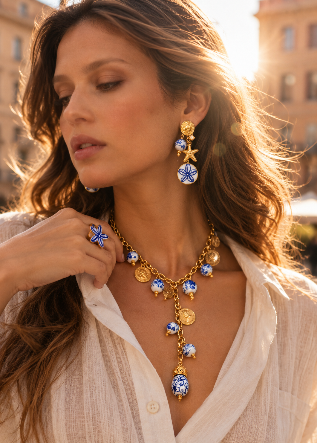 Joyas en PVD de oro 18K con charms de cerámica: la guía del Drop Cobalt