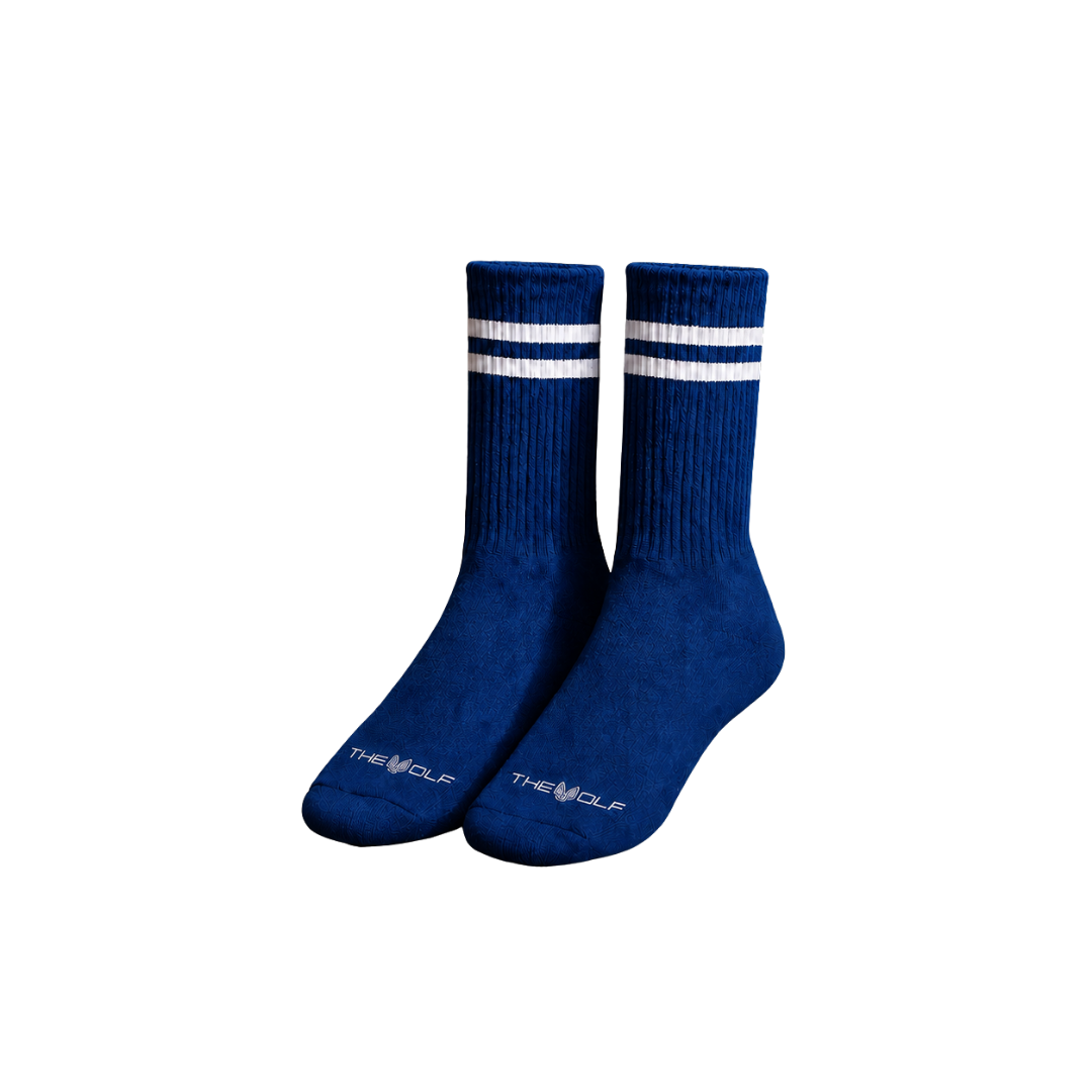 Calcetín Classic Rayas — Azul