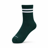 Calcetín Classic Rayas — Verde